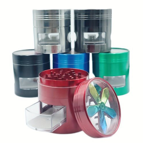 4-layer Weed Grinder With Drawer And Filter Wholesale