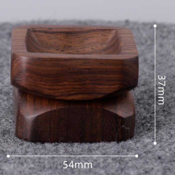 Wood Cut 2-Piece Herb Grinder Wholesale