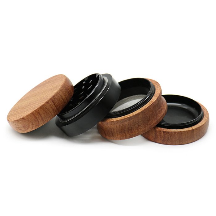 Wholesale Wooden Grinder With Kief Catcher