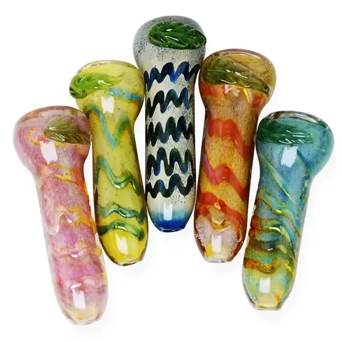 3 Inch Chillum Disposable Glass Pipe Hookah Smoking Accessories