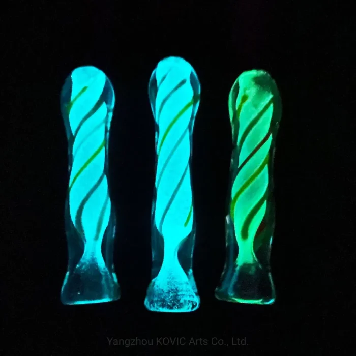 3.5 Inch Luminous Rasta One Shot Pipe Cigarette Rolling Paper Wholesale