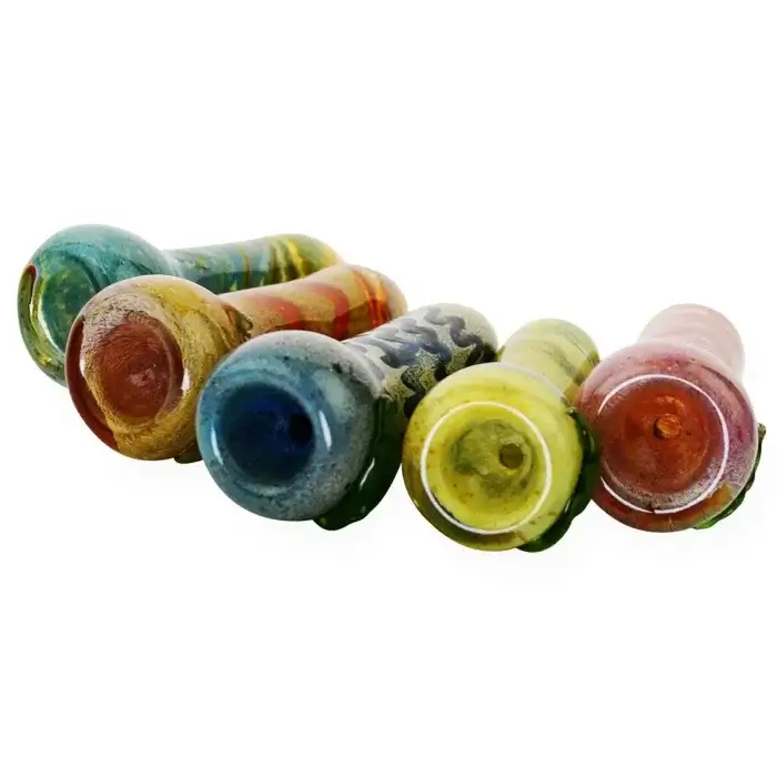 3 Inch Chillum Disposable Glass Pipe Hookah Smoking Accessories