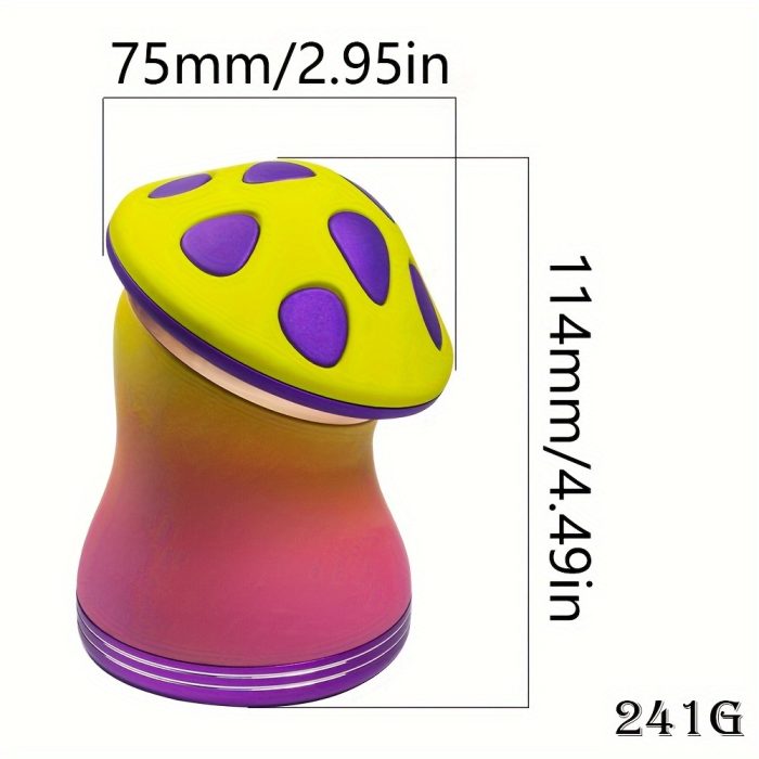 Mushroom Shape Metal Weed Grinder Wholesale