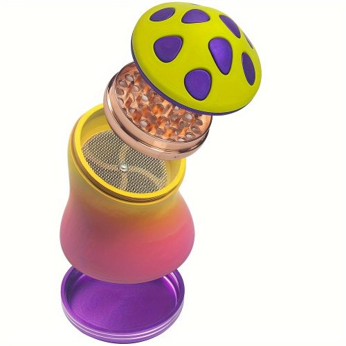 Mushroom Shape Metal Weed Grinder Wholesale